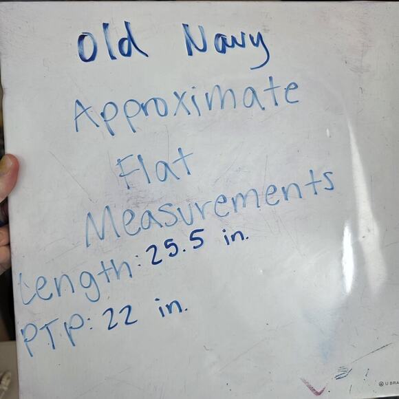 Old Navy Blue Ribbed Ruffle Shoulder Casual Closet Staple Girly Blouse Size 2XL - Picture 7 of 7